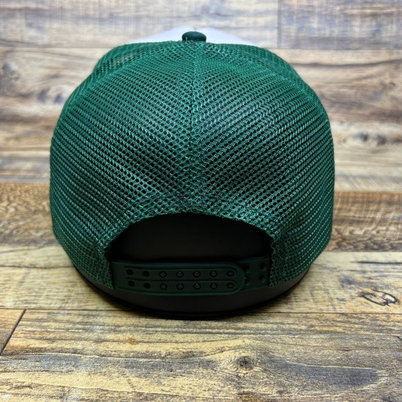 Tabasco Mens Trucker Hat Green Snapback Hot Sauce 1868 Original Logo Ball Cap - Picture 4 of 7